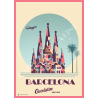 Poster La Sagrada Familia Barcelone | Pais Chocolatine