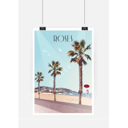 Poster Rosas | Pais Chocolatine