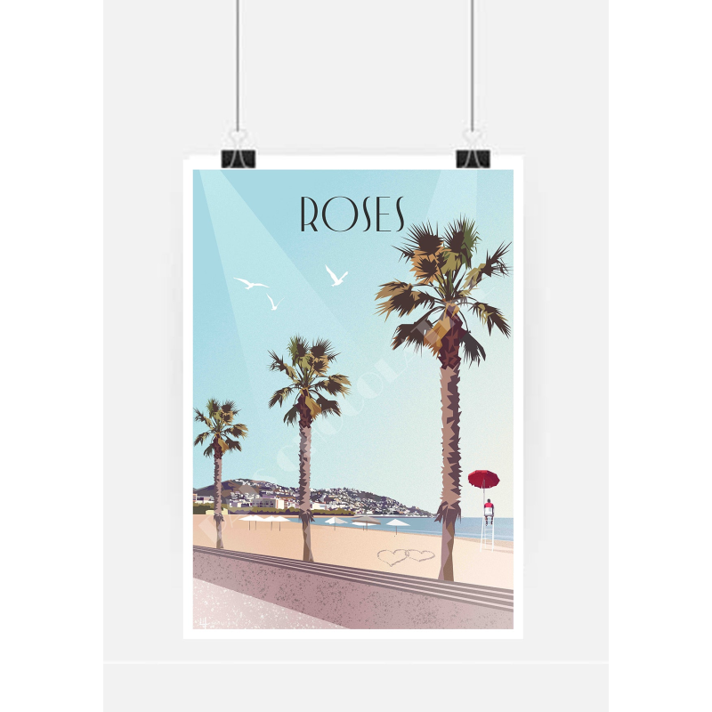 Poster Rosas | Pais Chocolatine