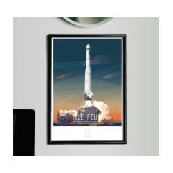 Poster Le feu - La loutre