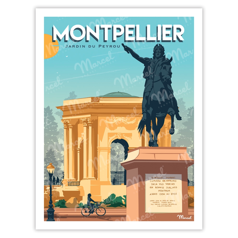 MONTPELLIER - Le Jardin du Peyrou