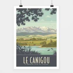 Poster Le Canigou - Direct Graphic