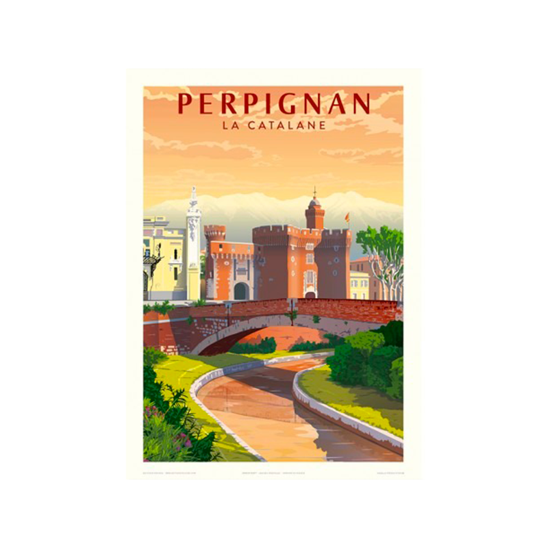 Perpignan - La catalane - Edition Fricker