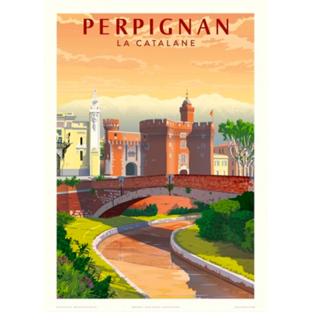 Perpignan - La catalane - Edition Fricker
