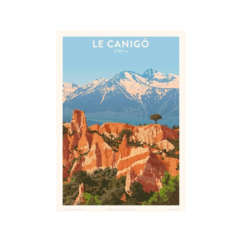 Le Canigò - 2785 m - Edition Fricker