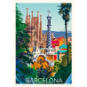Poster de Barcelona - Edition Fricker