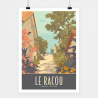 Poster Le racou - Direct Graphic