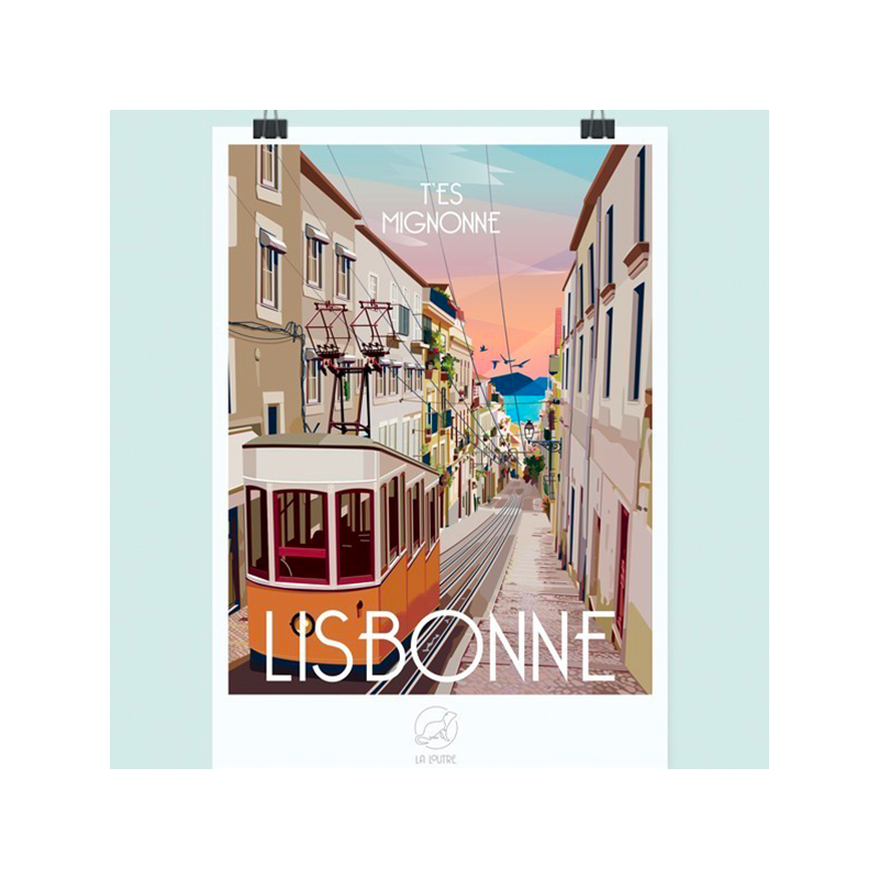 Poster de Lisbonne By la Loutre