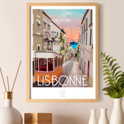 Poster de Lisbonne By la Loutre
