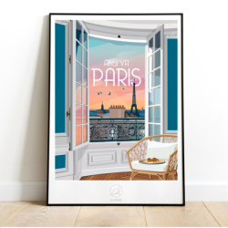 Poster Paris - La loutre