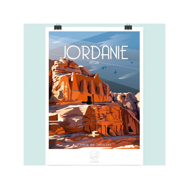 Poster Pétra Jordanie - La loutre