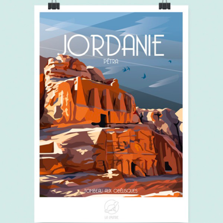 Poster Pétra Jordanie - La loutre