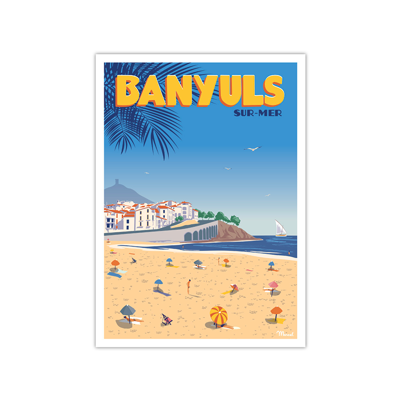 Poster de Banyuls-sur-mer by Marcel
