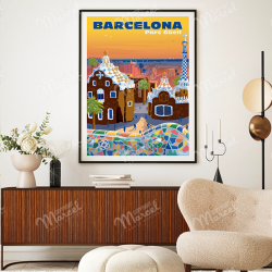 Barcelone Parc Guëll By Marcel
