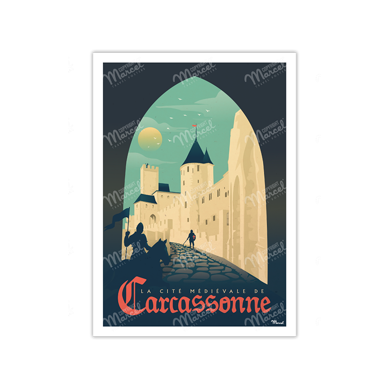Carcassonne "La cité" By Marcel