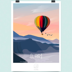 Poster l'air - La loutre