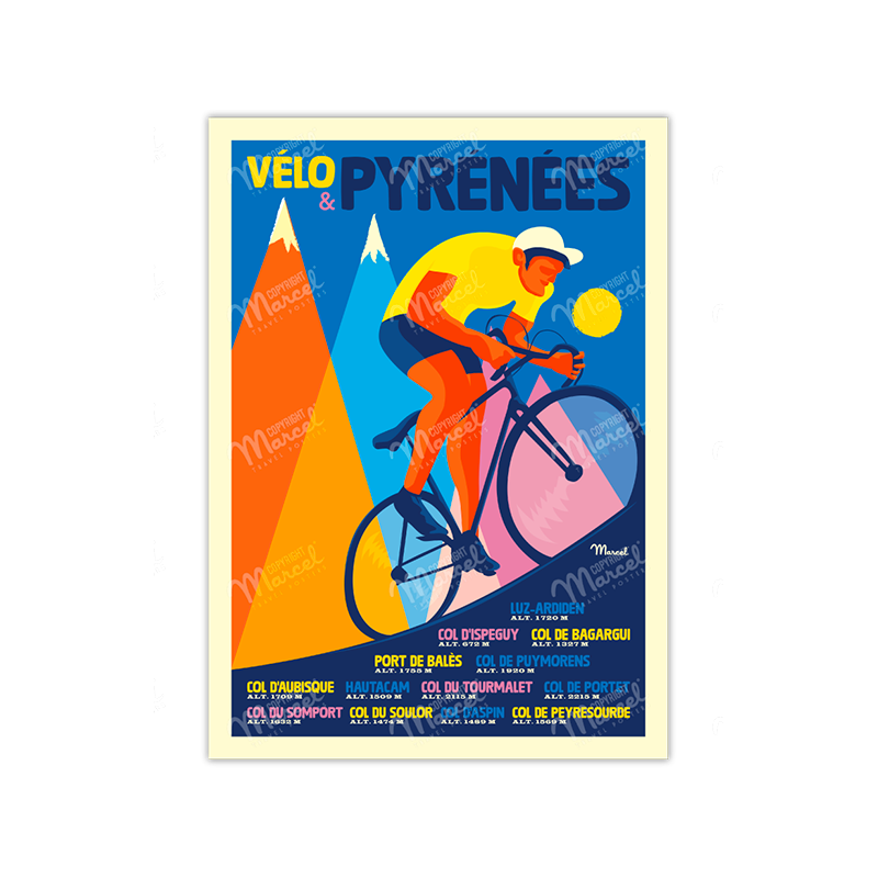 Vélo et Pyrénées By Marcel