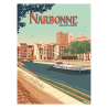 Narbonne Le canal de la Robine - Marcel