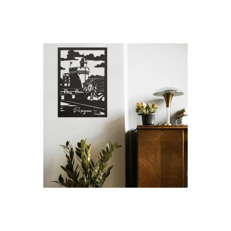 Tableau métal Perpignan